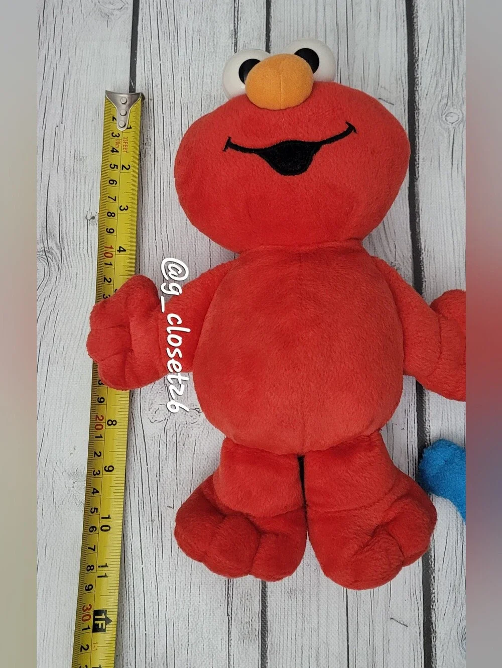 Sesame Street Elmo & Cookie Monster Plush Coin Purse Duo